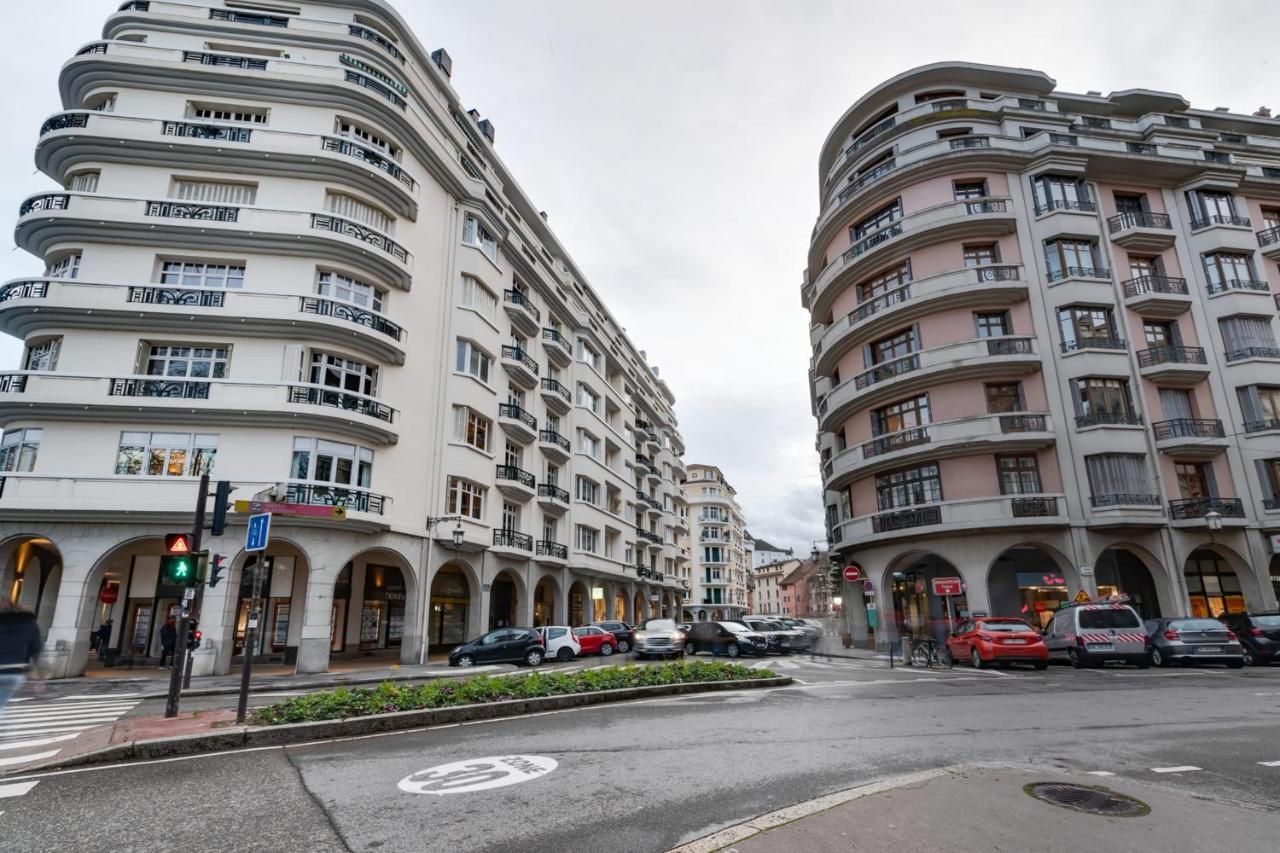 Les Ilots - Joseph Blanc Apartment 2 Rooms On The Lake Wifi & Balcony アヌシー エクステリア 写真